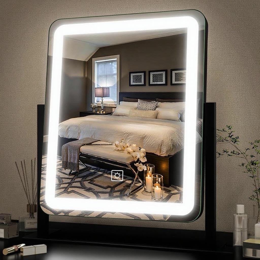 15x12.6 Inch LED Vanity Mirror with Touch Control
