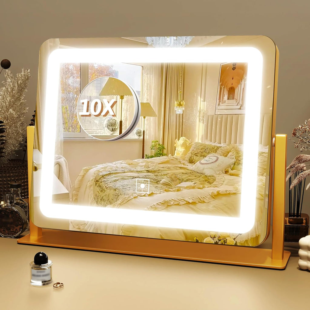 13x17 Inch LED Vanity Mirror with Touch Control